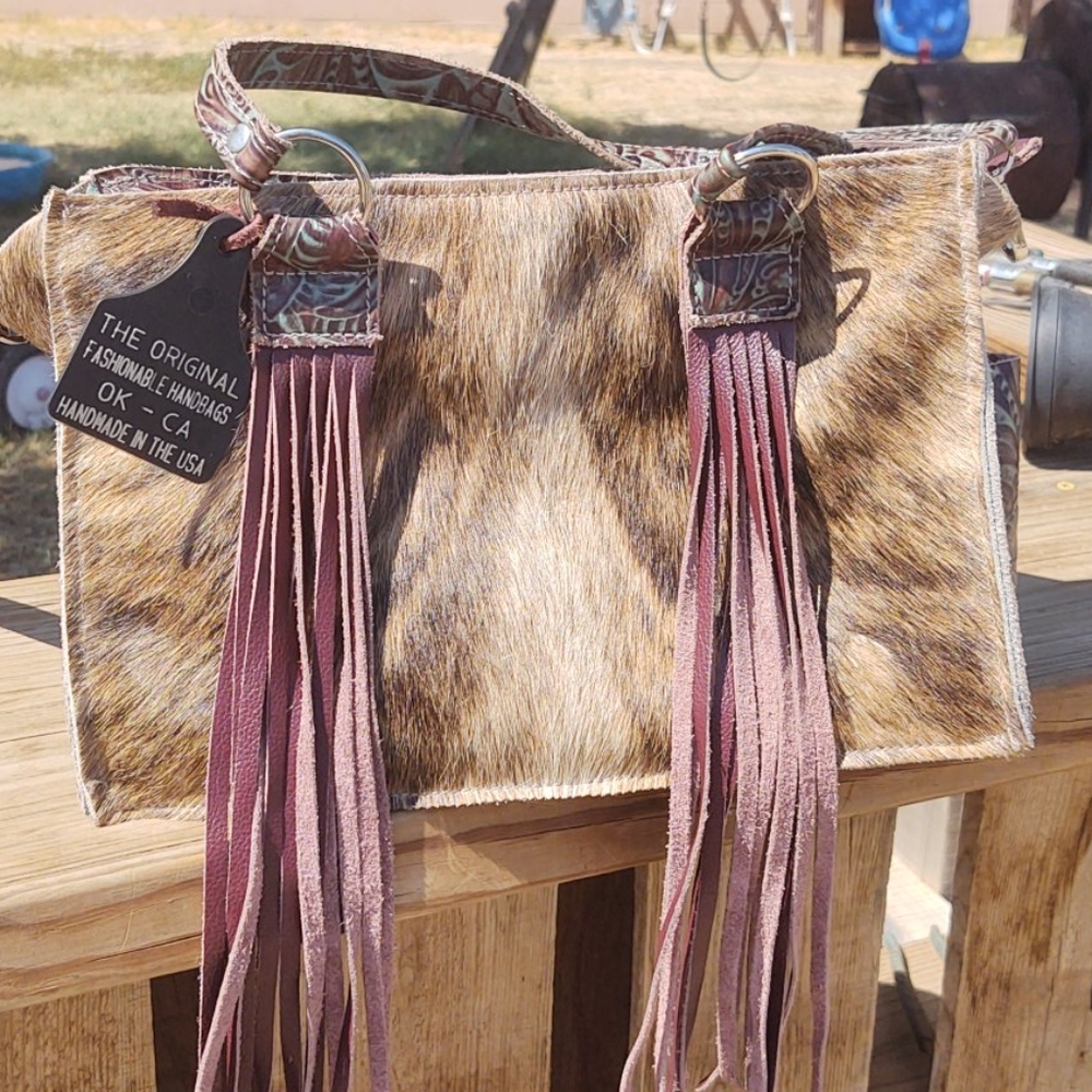 Holy cow couture purse
